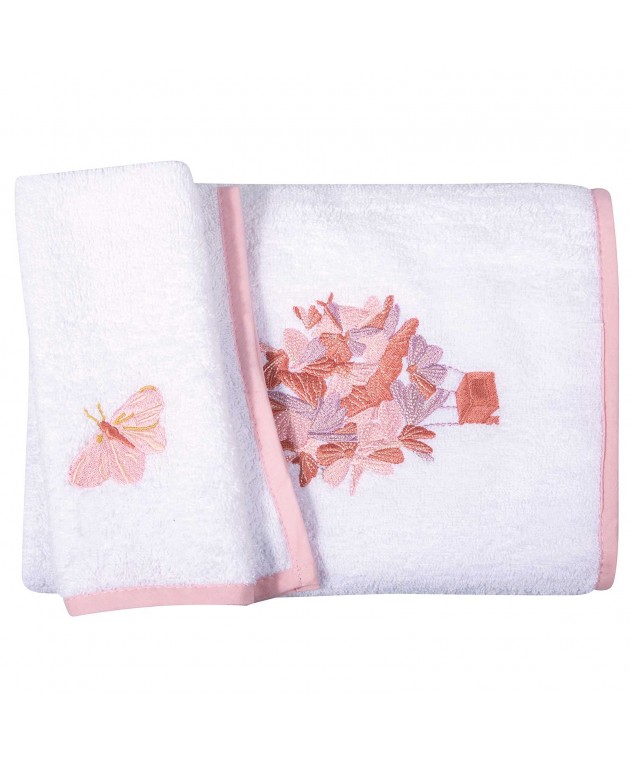 GREENWICH POLO CLUB ΣΕΤ ΠΕΤΣΕΤΕΣ BABY ESSENTIAL 8864 PINK, WHITE Βρεφικές Πετσέτες