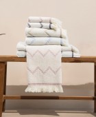 DAS HOME ΣΕΤ ΠΕΤΣΕΤΕΣ 3ΤΕΜΑΧΙΩΝ BEST 0873 BLACK Σετ πετσέτες Mπάνιου