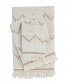 DAS HOME ΣΕΤ ΠΕΤΣΕΤΕΣ 3ΤΕΜΑΧΙΩΝ BEST 0872 BEIGE Σετ πετσέτες Mπάνιου