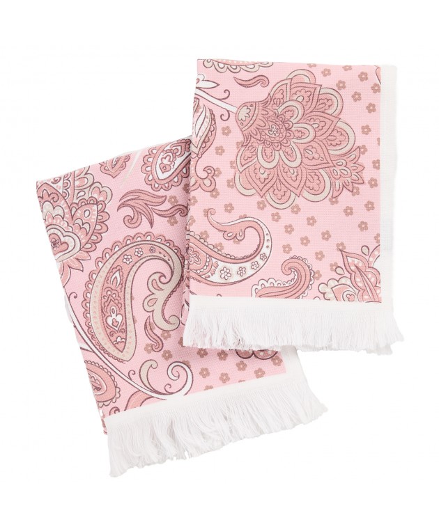 DAS HOME ΣΕΤ ΠΟΤΗΡΟΠΑΝΑ 2ΤΜΧ 30Χ50 0891 PINK Ποτηρόπανα