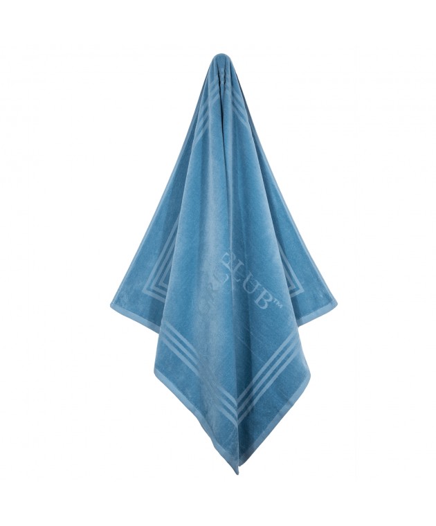 GREENWICH POLO CLUB ΠΕΤΣΕΤΑ ΘΑΛΑΣΣΗΣ 90Χ170 ESSENTIAL 5201 DUSTY BLUE Πετσέτες Θαλάσσης 