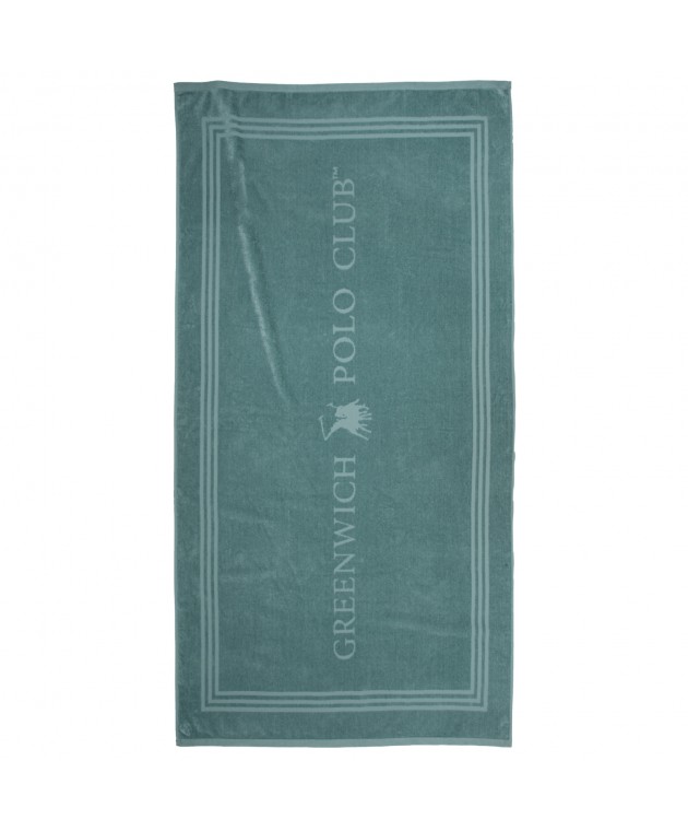 GREENWICH POLO CLUB ΠΕΤΣΕΤΑ ΘΑΛΑΣΣΗΣ 90Χ170 ESSENTIAL 5202 DARK MINT Πετσέτες Θαλάσσης 
