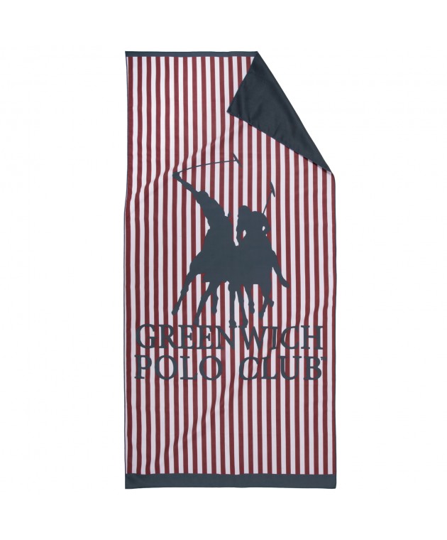 GREENWICH POLO CLUB ΠΕΤΣΕΤΑ ΘΑΛΑΣΣΗΣ 80Χ170 ESSENTIAL 5207 BLUE, RED Πετσέτες Θαλάσσης 