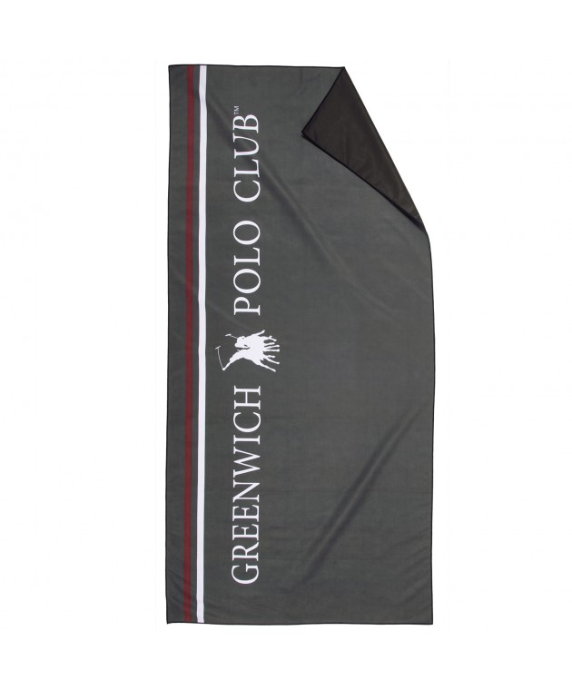 GREENWICH POLO CLUB ΠΕΤΣΕΤΑ ΘΑΛΑΣΣΗΣ 80Χ170 ESSENTIAL 5209 GREY Πετσέτες Θαλάσσης 