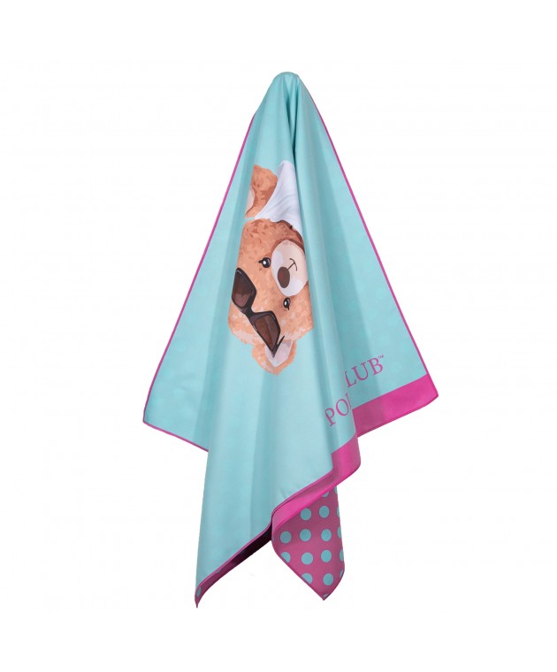 GREENWICH POLO CLUB JUNIOR ΠΕΤΣΕΤΑ ΘΑΛΑΣΣΗΣ 70Χ140 5223 FUSCHIA, MINT Πετσέτες Θαλάσσης Παιδικές