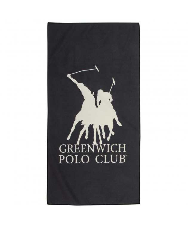 GREENWICH POLO CLUB ΠΕΤΣΕΤΑ ΓΥΜΝΑΣΤΗΡΙΟΥ 45Χ90 4188 BLACK/GREY Πετσέτες Γυμναστηρίου