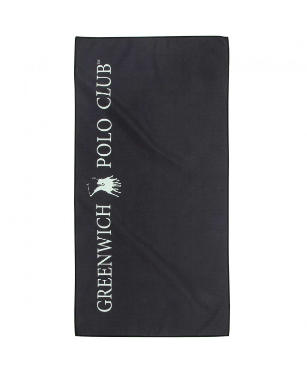 GREENWICH POLO CLUB ΠΕΤΣΕΤΑ ΓΥΜΝΑΣΤΗΡΙΟΥ 45Χ90 4183 BLACK/GREY Πετσέτες Γυμναστηρίου