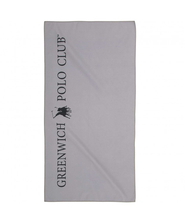 GREENWICH POLO CLUB ΠΕΤΣΕΤΑ ΓΥΜΝΑΣΤΗΡΙΟΥ 45Χ90 4184 GREY/BLACK Πετσέτες Γυμναστηρίου
