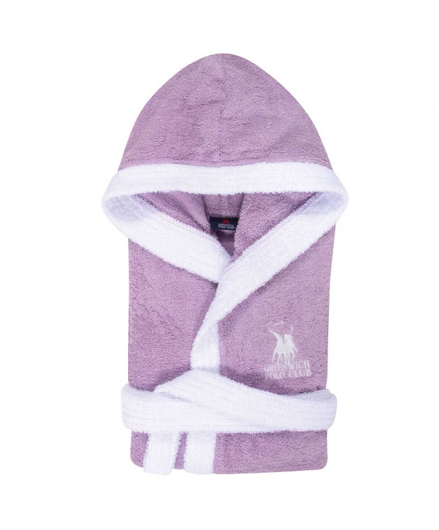 GREENWICH POLO CLUB ΜΠΟΥΡΝΟΥΖΙ No.14 ESSENTIAL 8620 PURPLE Παιδικά Μπουρνούζια