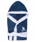 GREENWICH POLO CLUB ΜΠΟΥΡΝΟΥΖΙ No.14 ESSENTIAL 8624 DARK BLUE Παιδικά Μπουρνούζια