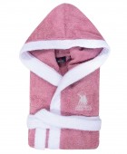 GREENWICH POLO CLUB ΜΠΟΥΡΝΟΥΖΙ No.12 ESSENTIAL 8619 PINK Παιδικά Μπουρνούζια