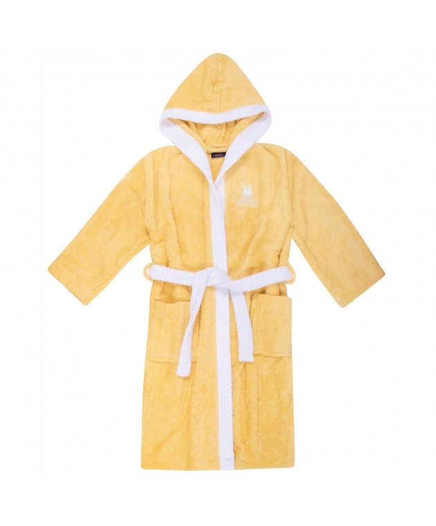 GREENWICH POLO CLUB ΜΠΟΥΡΝΟΥΖΙ No.4 ESSENTIAL 8621 YELLOW Παιδικά Μπουρνούζια