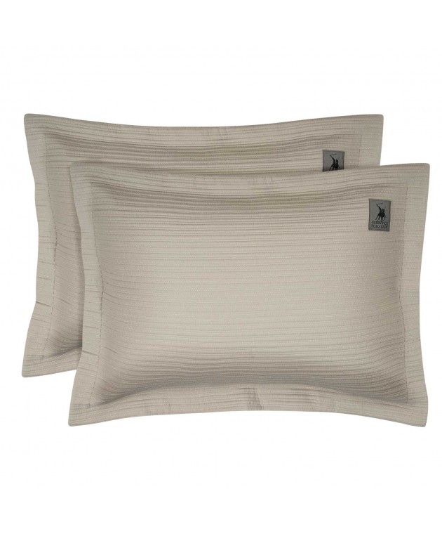GREENWICH POLO CLUB ΖΕΥΓΟΣ ΜΑΞΙΛΑΡΟΘΗΚΕΣ ESSENTIAL 4455 TAUPE 50Χ70+5 Μαξιλαροθήκες Μονόχρωμες