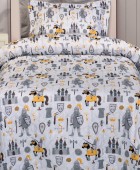 GREENWICH POLO CLUB JUNIOR ΖΕΥΓΟΣ ΜΑΞΙΛΑΡΟΘΗΚΕΣ ESSENTIAL 8861 CREAM, GREY 50Χ70+5 Παιδικές Μαξιλαροθήκες