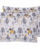 GREENWICH POLO CLUB JUNIOR ΖΕΥΓΟΣ ΜΑΞΙΛΑΡΟΘΗΚΕΣ ESSENTIAL 8861 CREAM, GREY 50Χ70+5 Παιδικές Μαξιλαροθήκες