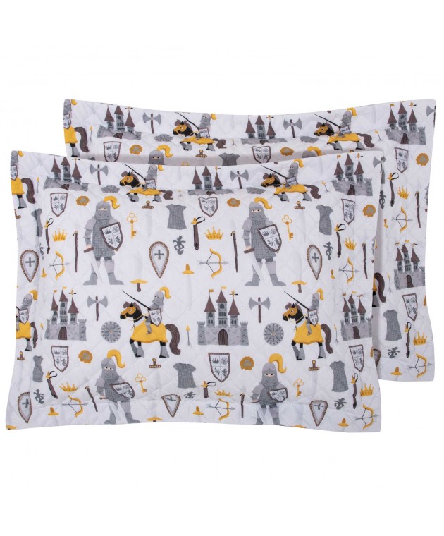 GREENWICH POLO CLUB JUNIOR ΖΕΥΓΟΣ ΜΑΞΙΛΑΡΟΘΗΚΕΣ ESSENTIAL 8861 CREAM, GREY 50Χ70+5 Παιδικές Μαξιλαροθήκες