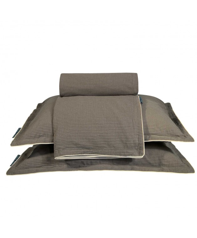 GREENWICH POLO CLUB ΠΑΠΛΩΜΑΤΟΘΗΚΗ ΣΕΤ ΥΠΕΡΔΙΠΛH ESSENTIAL 2375 DARK TAUPE 220Χ240 Παπλωματοθήκες Υπέρδιπλες