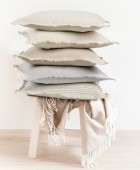 DAS HOME ΔΙΑΚΟΣΜΗΤΙΚΟ ΜΑΞΙΛΑΡΙ 45X45 0303 GREY Με γέμιση