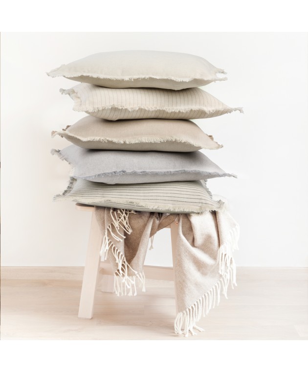 DAS HOME ΔΙΑΚΟΣΜΗΤΙΚΟ ΜΑΞΙΛΑΡΙ 45X45 0304 TAUPE Με γέμιση
