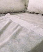 DAS HOME ΣΕΝΤΟΝΙΑ ΣΕΤ ΥΠΕΡΔΙΠΛΑ PRESTIGE 1719 ECRU, NUDE, OLIVE 240Χ260 Σεντόνια Υπέρδιπλα