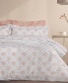 DAS HOME ΣΕΤ ΣΕΝΤΟΝΙΑ ΥΠΕΡΔΙΠΛΑ DAILY 3181 CREAM, GREY 240X260 Σεντόνια Υπέρδιπλα