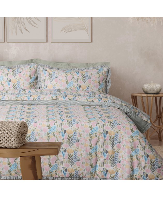 DAS HOME ΣΕΤ ΣΕΝΤΟΝΙΑ ΥΠΕΡΔΙΠΛΑ DAILY 3184 COLOR, MULTI 240Χ260 Σεντόνια Υπέρδιπλα