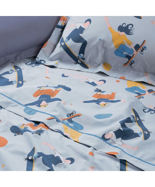 DAS KIDS ΣΕΤ ΣΕΝΤΟΝΙΑ ΜΟΝΑ 4985 GREY 170X260 ΝΕΕΣ ΑΦΙΞΕΙΣ