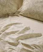 DAS HOME ΣΕΤ ΣΕΝΤΟΝΙΑ ΜΟΝΑ ΜΕ ΛΑΣΤΙΧΟ CASUAL 5444 IVORY, TAUPE 120X200+35 Σεντόνια Μονά