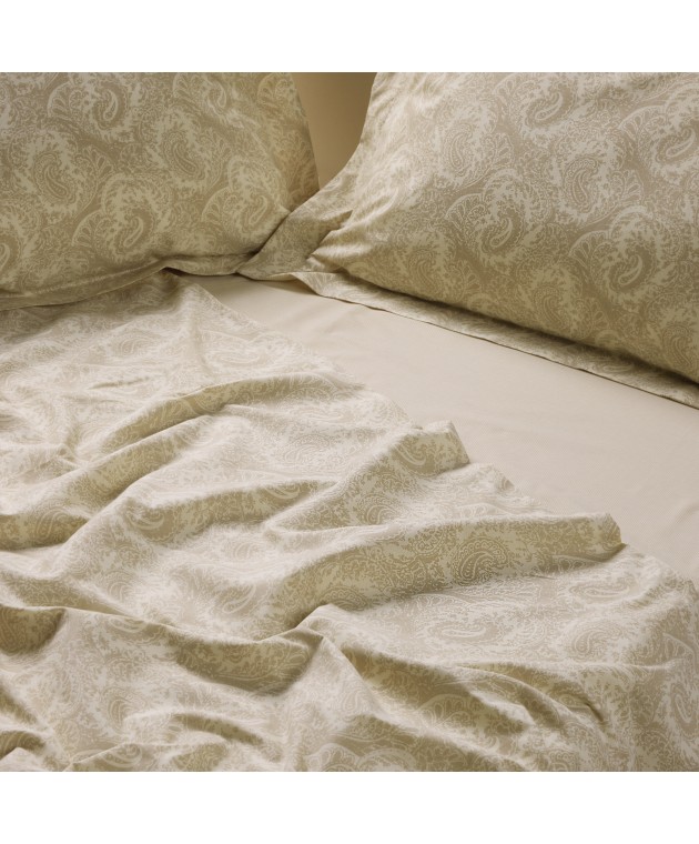 DAS HOME ΣΕΤ ΣΕΝΤΟΝΙΑ ΜΟΝΑ ΜΕ ΛΑΣΤΙΧΟ CASUAL 5444 IVORY, TAUPE 120X200+35 Σεντόνια Μονά