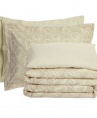 DAS HOME ΣΕΤ ΣΕΝΤΟΝΙΑ ΜΟΝΑ ΜΕ ΛΑΣΤΙΧΟ CASUAL 5444 IVORY, TAUPE 120X200+35 Σεντόνια Μονά