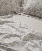 DAS HOME ΣΕΤ ΣΕΝΤΟΝΙΑ ΜΟΝΑ ΜΕ ΛΑΣΤΙΧΟ CASUAL 5440 BLUE, TAUPE 120X200+35 Σεντόνια Μονά