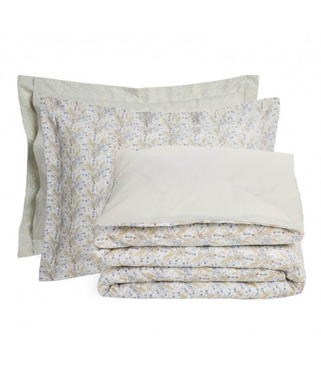 DAS HOME ΣΕΤ ΣΕΝΤΟΝΙΑ ΜΟΝΑ ΜΕ ΛΑΣΤΙΧΟ CASUAL 5440 BLUE, TAUPE 120X200+35 Σεντόνια Μονά