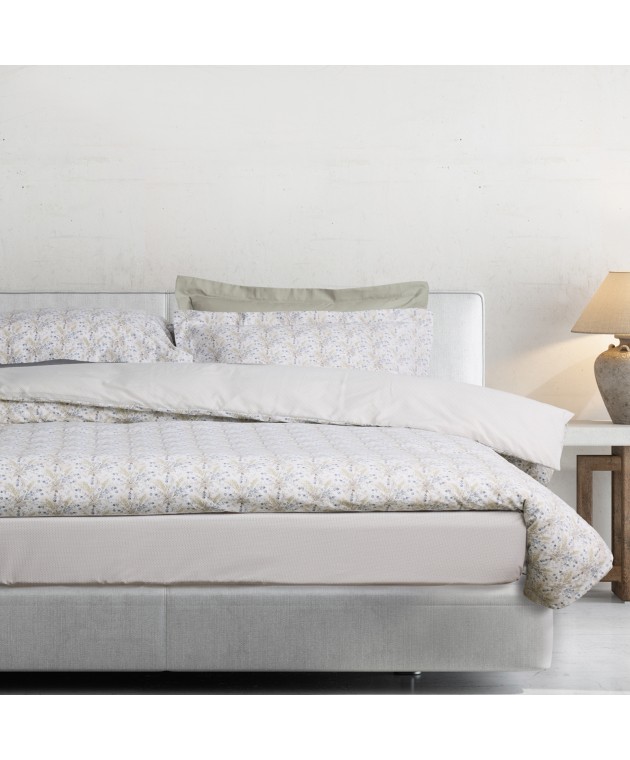 DAS HOME ΣΕΤ ΣΕΝΤΟΝΙΑ ΜΟΝΑ ΜΕ ΛΑΣΤΙΧΟ CASUAL 5440 BLUE, TAUPE 120X200+35 Σεντόνια Μονά
