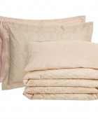 DAS HOME ΣΕΤ ΣΕΝΤΟΝΙΑ ΜΟΝΑ ΜΕ ΛΑΣΤΙΧΟ CASUAL 5441 IVORY, NUDE 120X200+35 Σεντόνια Μονά