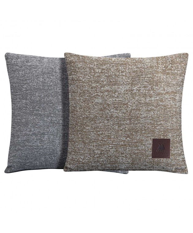 GREENWICH POLO CLUB ΔΙΑΚΟΣΜΗΤΙΚΟ ΜΑΞΙΛΑΡΙ 40X40 3990 BEIGE Με γέμιση