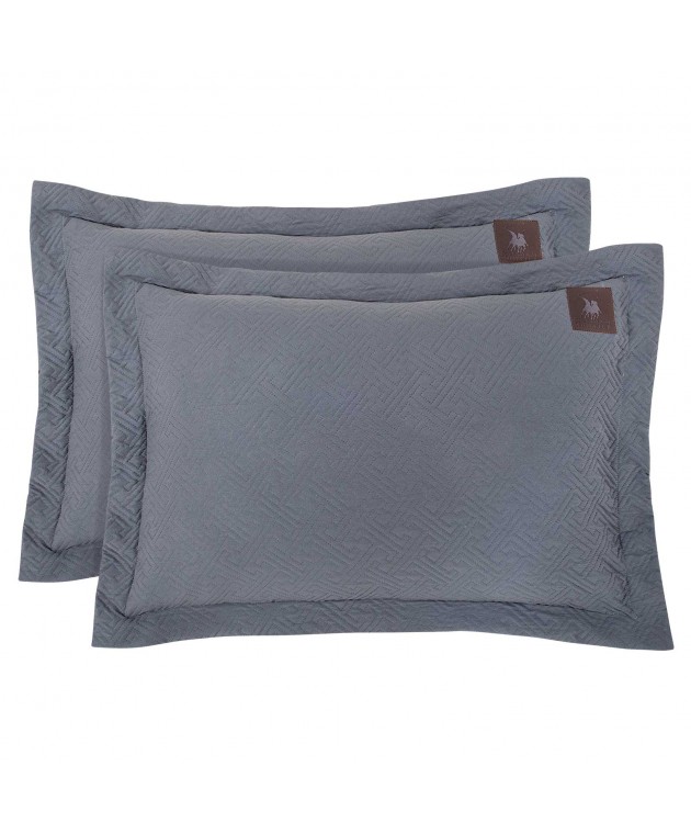 GREENWICH POLO CLUB ΖΕΥΓΟΣ ΜΑΞΙΛΑΡΟΘΗΚΕΣ ESSENTIAL 4449 PURPLE 50Χ70+5 Μαξιλαροθήκες Μονόχρωμες