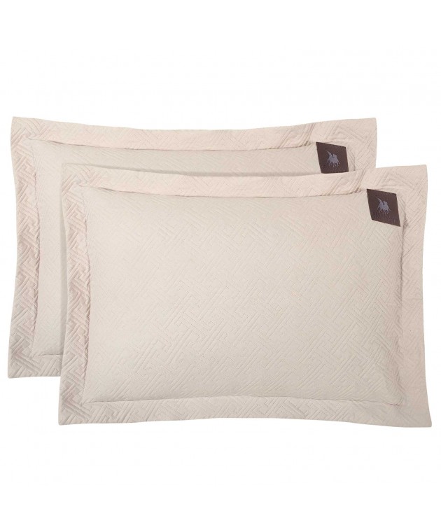 GREENWICH POLO CLUB ΖΕΥΓΟΣ ΜΑΞΙΛΑΡΟΘΗΚΕΣ ESSENTIAL 4451 BEIGE 50Χ70+5 Μαξιλαροθήκες Μονόχρωμες