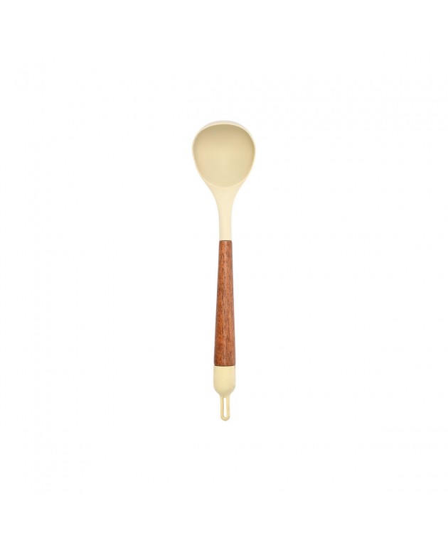 ESTIA ΚΟΥΤΑΛΑ ΒΑΘΙΑ ALLURE ΣΙΛΙΚΟΝΗΣ IVORY Κουτάλες