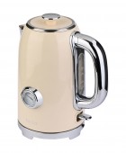 ESTIA ΒΡΑΣΤΗΡΑΣ RETRO EPOQUE ΑΝΟΞΕΙΔΩΤΟΣ 2200w 1.7lt ΚΡΕΜ Βραστήρες