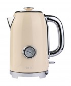 ESTIA ΒΡΑΣΤΗΡΑΣ RETRO EPOQUE ΑΝΟΞΕΙΔΩΤΟΣ 2200w 1.7lt ΚΡΕΜ Βραστήρες