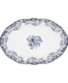 ESTIA ΠΙΑΤΕΛΑ ΟΒΑΛ REVERIE 30cm BLUE Πιατέλες