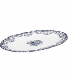 ESTIA ΠΙΑΤΕΛΑ ΟΒΑΛ REVERIE 30cm BLUE Πιατέλες