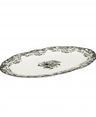 ESTIA ΠΙΑΤΕΛΑ ΟΒΑΛ REVERIE 30cm GREEN Πιατέλες