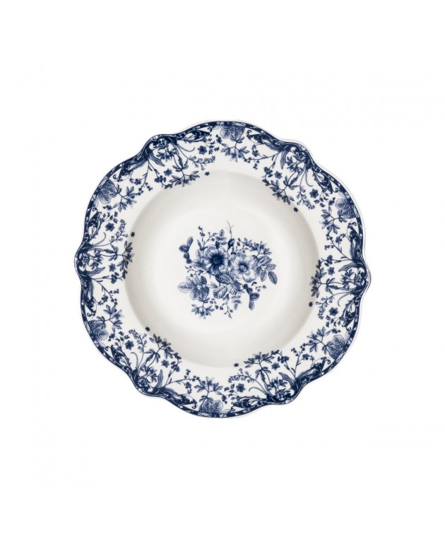ESTIA ΠΙΑΤΟ ΒΑΘΥ REVERIE 22cm BLUE Πιάτα Βαθιά