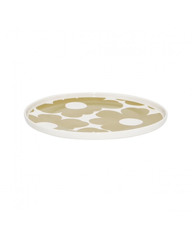 ESTIA ΠΙΑΤΟ ΡΗΧΟ BEIGE BLOOM 20cm Πιάτα Φρούτου