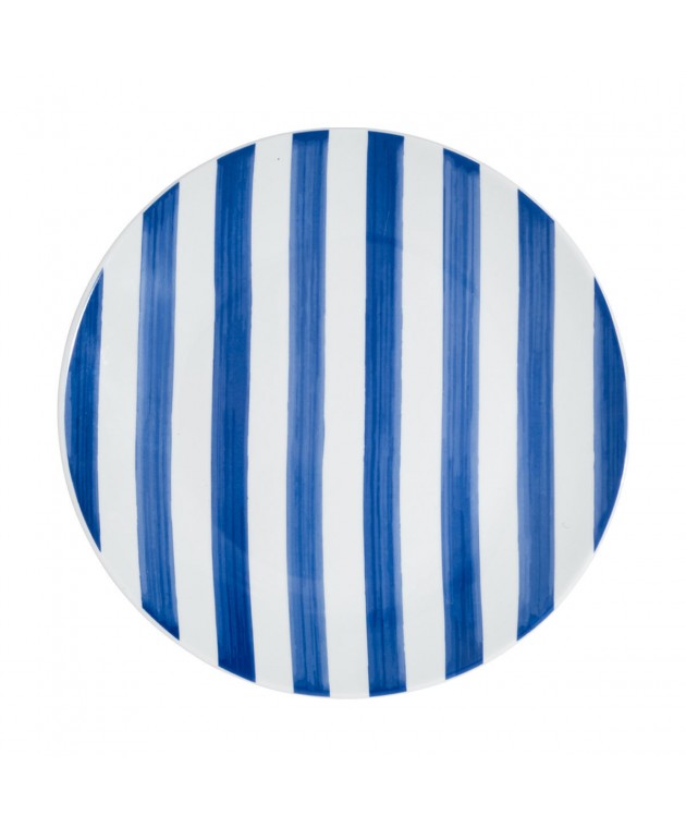 ESTIA ΠΙΑΤΟ ΡΗΧΟ LIGNE 27cm BLUE Πιάτα Ρηχά