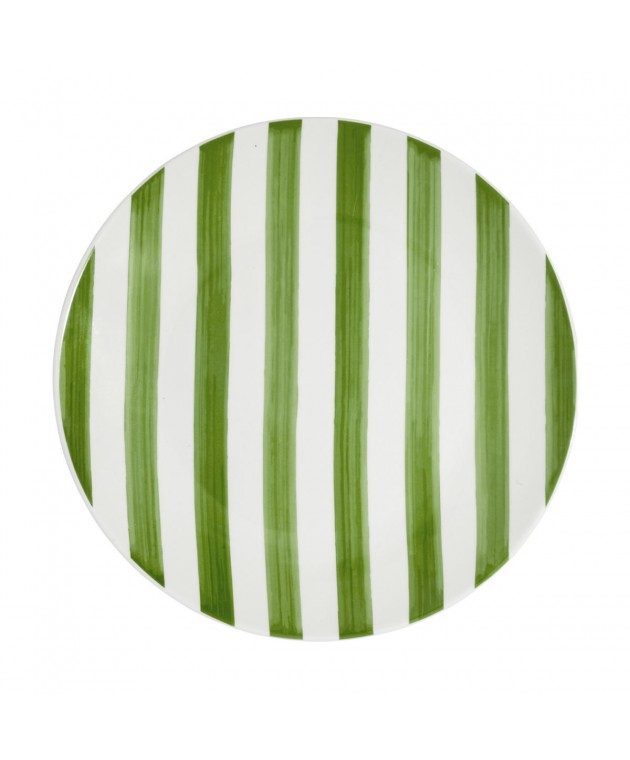 ESTIA ΠΙΑΤΟ ΡΗΧΟ LIGNE 27cm GREEN Πιάτα Ρηχά