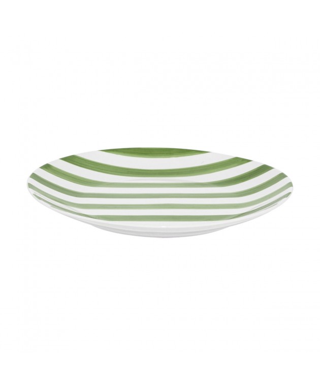 ESTIA ΠΙΑΤΟ ΡΗΧΟ LIGNE 27cm GREEN Πιάτα Ρηχά
