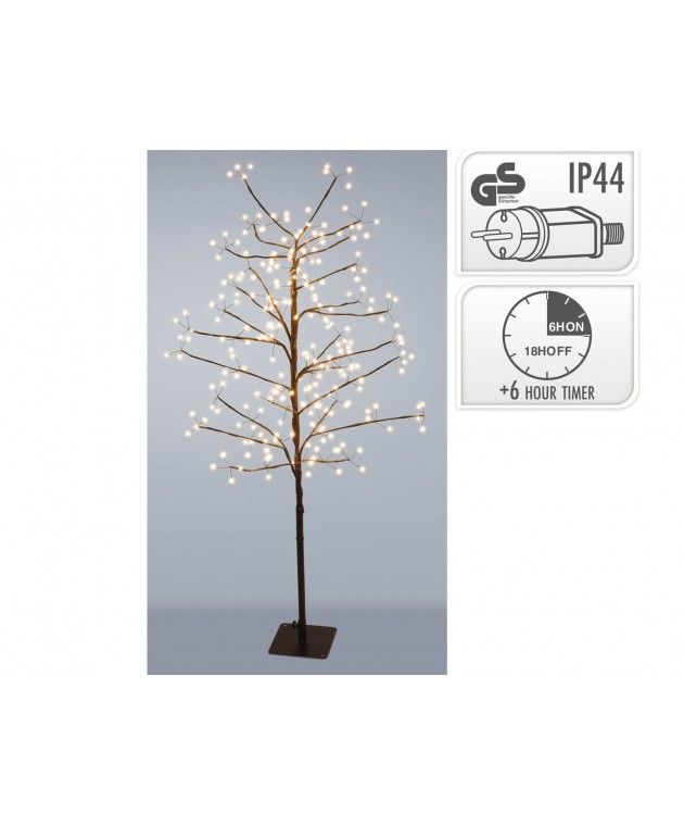 Φωτιζόμενο δέντρο με 240 LED - 120cm