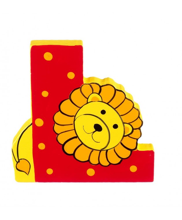 Ξύλινο Γράμμα L Alphabet Letters Orange Tree Toys Ξύλινα Παιχνίδια